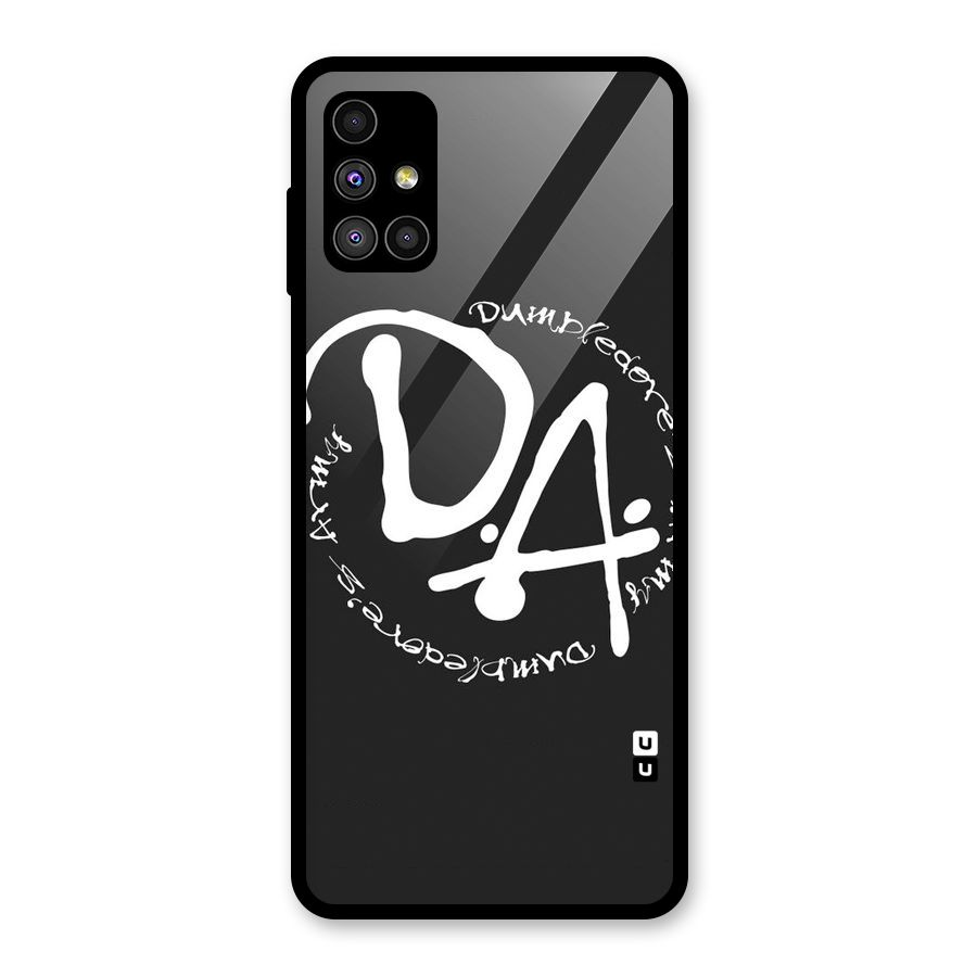 Army Strong Glass Back Case for Galaxy M51