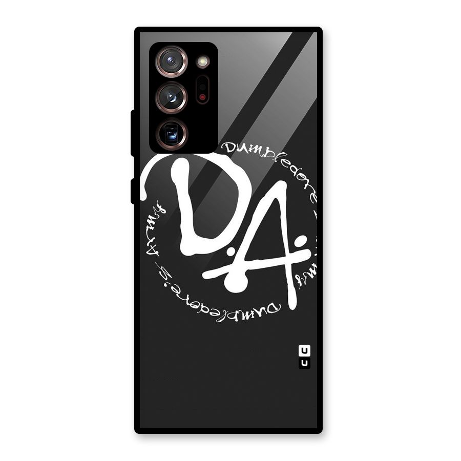 Army Strong Glass Back Case for Galaxy Note 20 Ultra