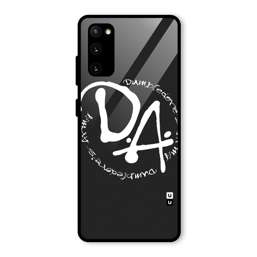 Army Strong Glass Back Case for Galaxy S20 FE 5G