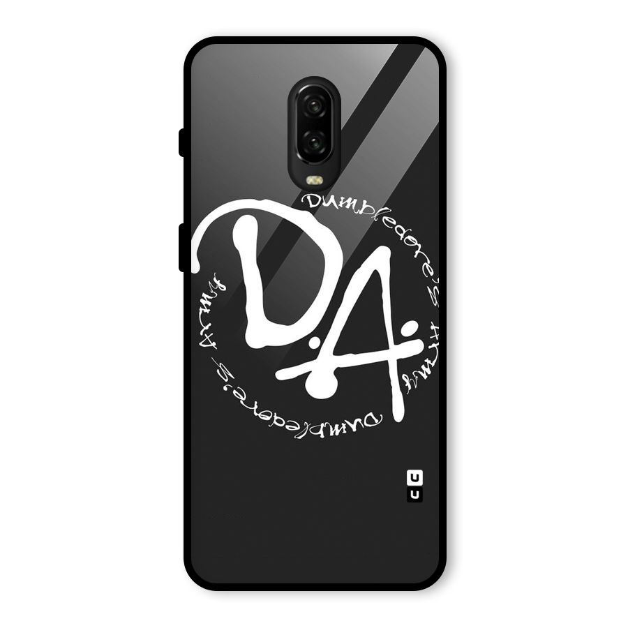 Army Strong Glass Back Case for OnePlus 6T