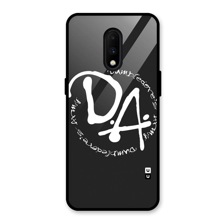 Army Strong Glass Back Case for OnePlus 7
