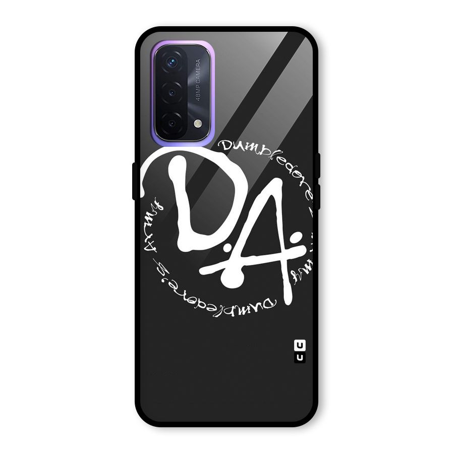 Army Strong Glass Back Case for Oppo A74 5G