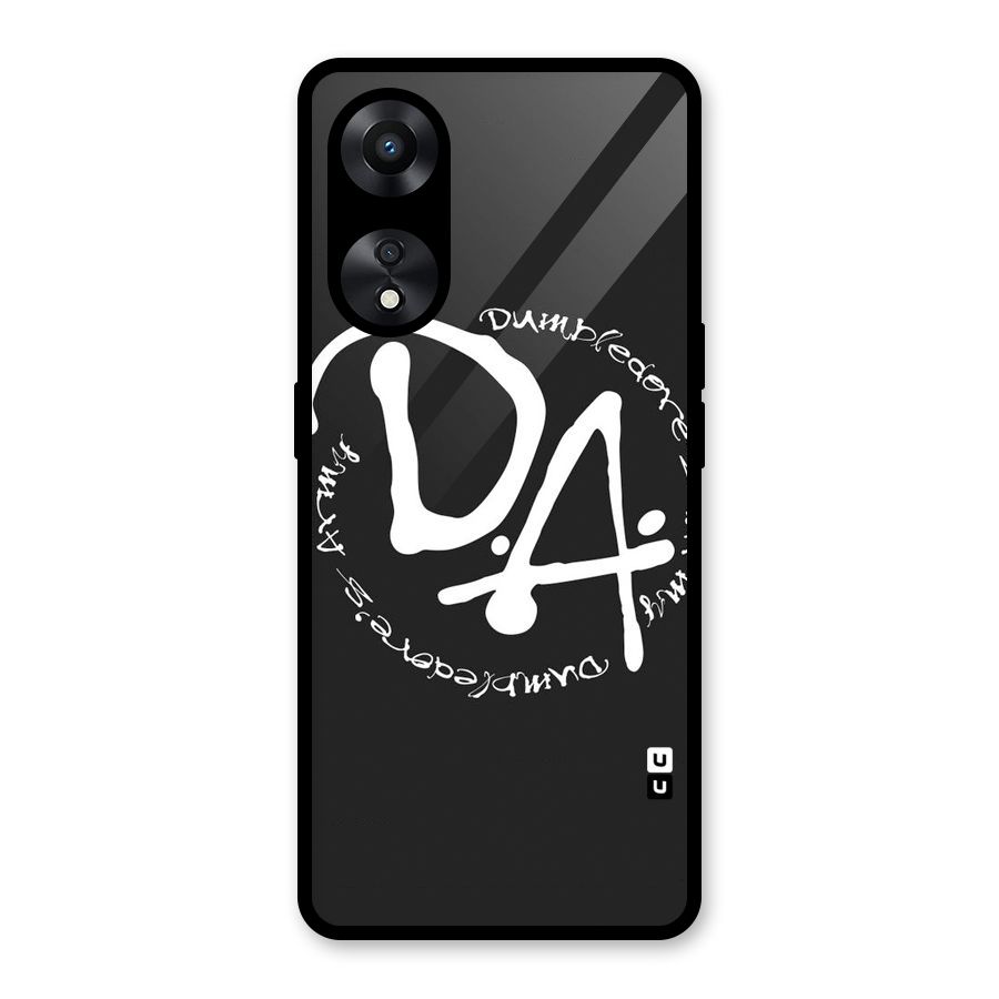 Army Strong Glass Back Case for Oppo A78