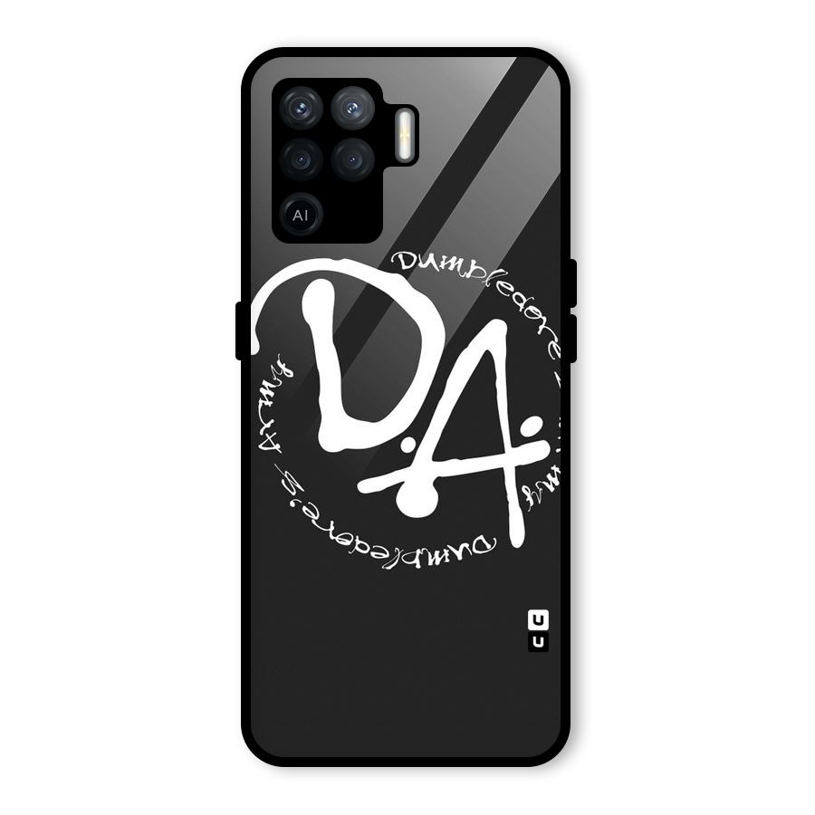 Army Strong Glass Back Case for Oppo F19 Pro