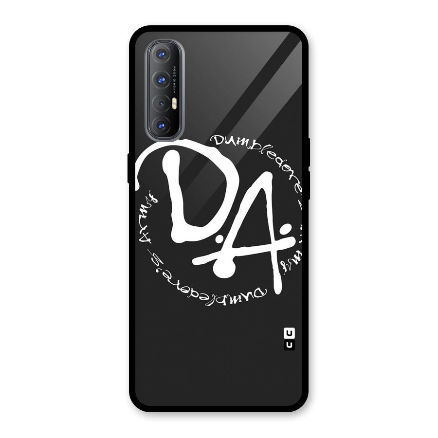 Army Strong Glass Back Case for Oppo Reno3 Pro