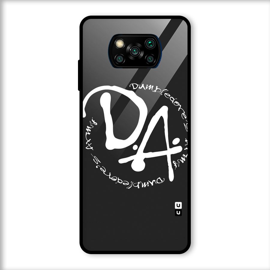 Army Strong Glass Back Case for Poco X3