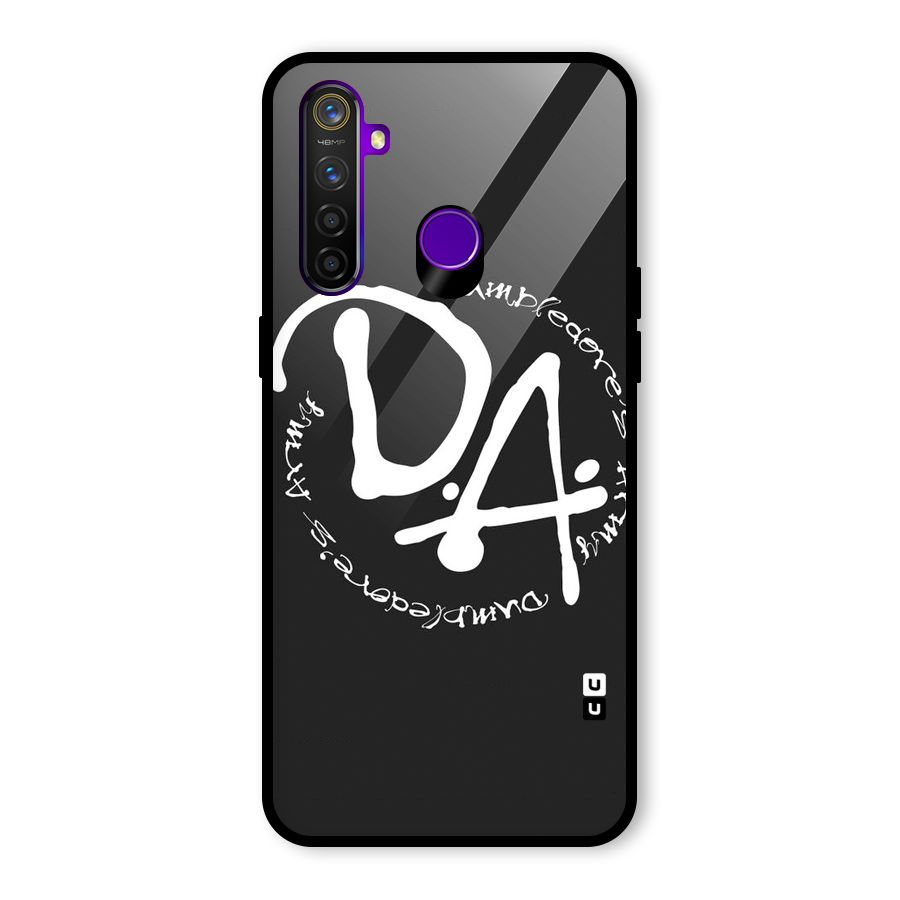 Army Strong Glass Back Case for Realme 5 Pro