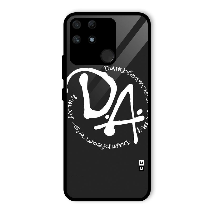 Army Strong Glass Back Case for Realme Narzo 50A