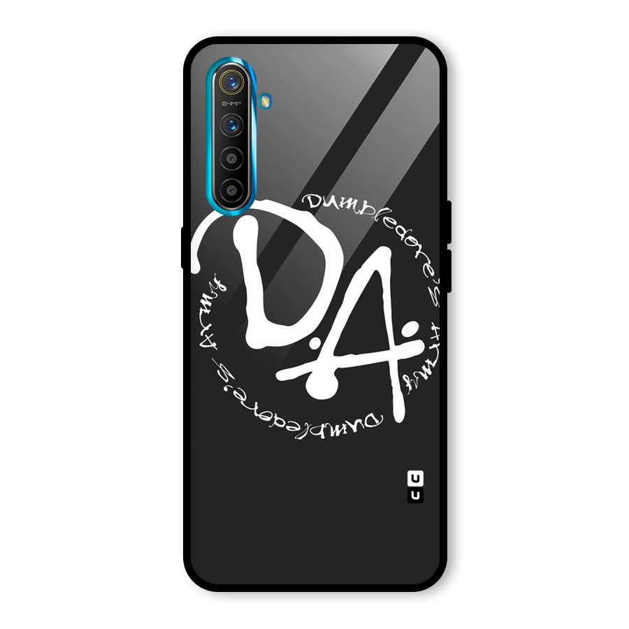 Army Strong Glass Back Case for Realme X2