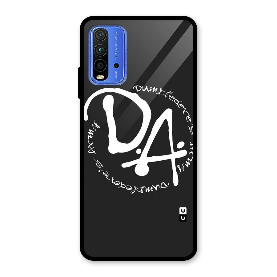 Army Strong Glass Back Case for Redmi 9 Power