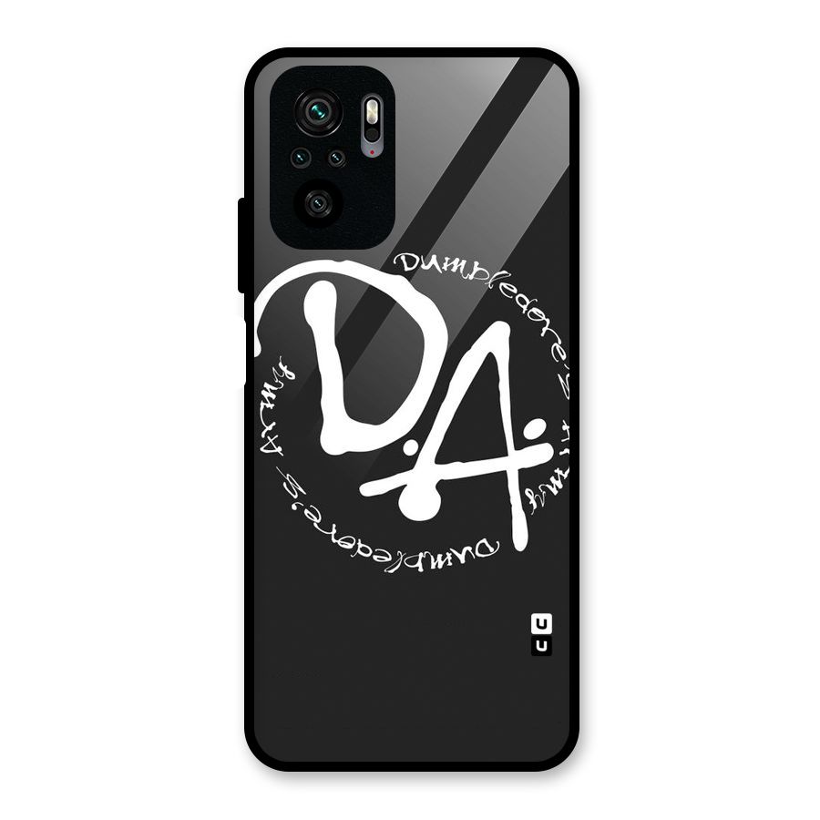 Army Strong Glass Back Case for Redmi Note 10S