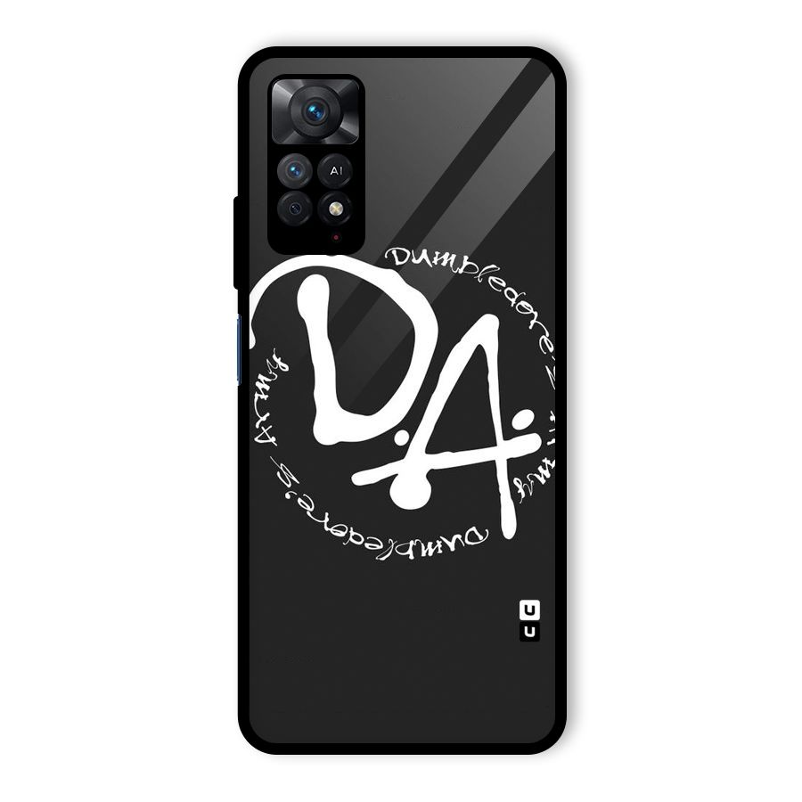 Army Strong Glass Back Case for Redmi Note 11 Pro