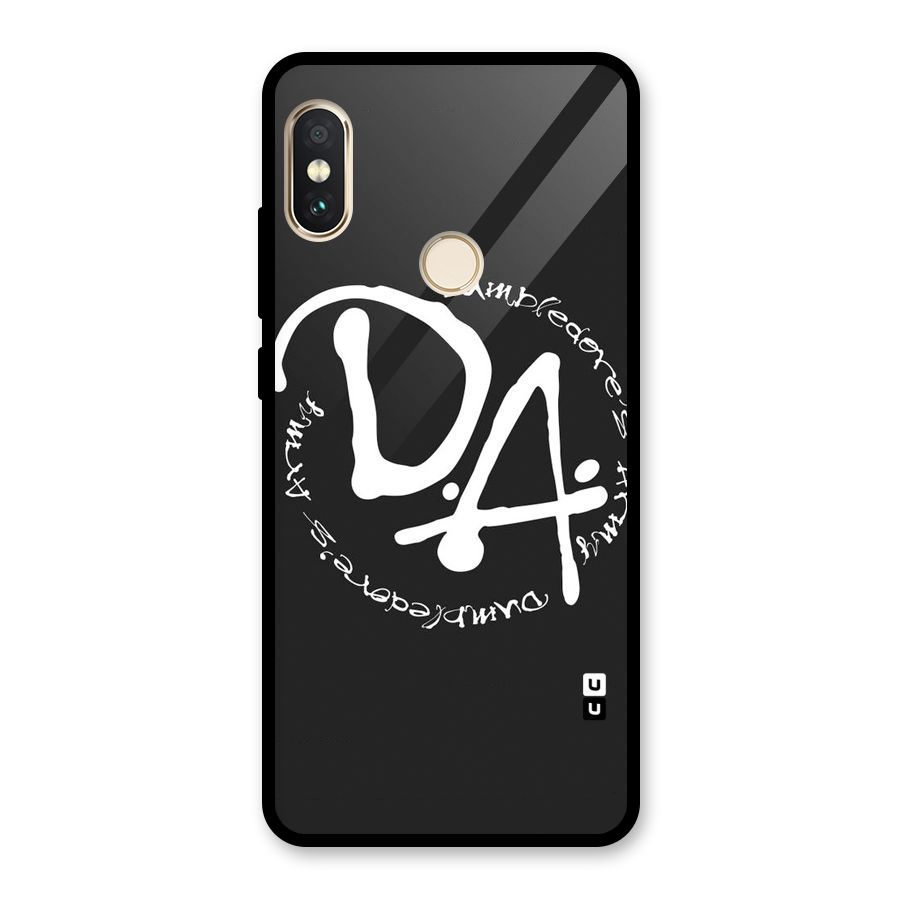 Army Strong Glass Back Case for Redmi Note 5 Pro