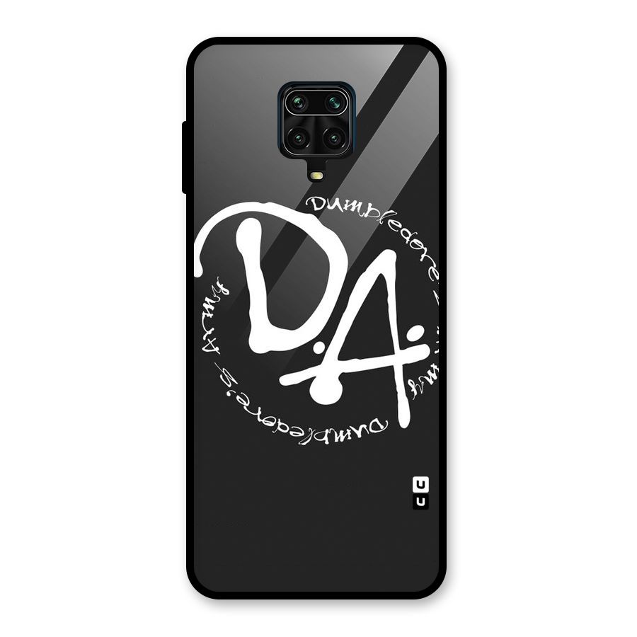 Army Strong Glass Back Case for Redmi Note 9 Pro