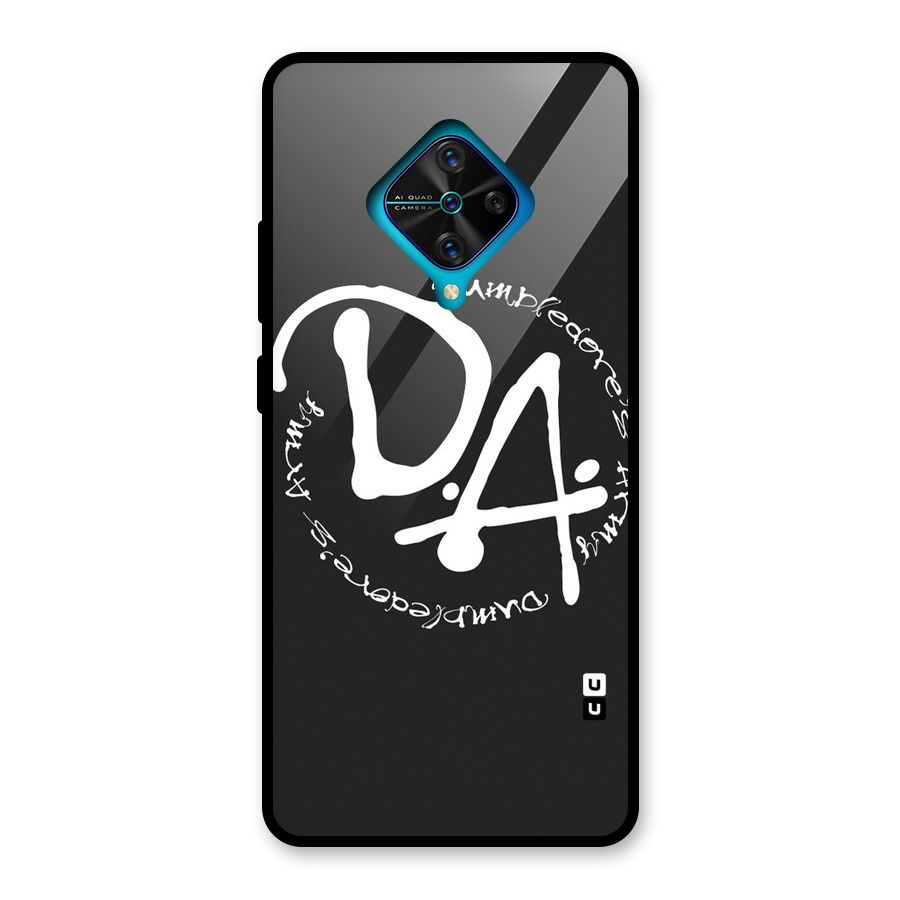 Army Strong Glass Back Case for Vivo S1 Pro
