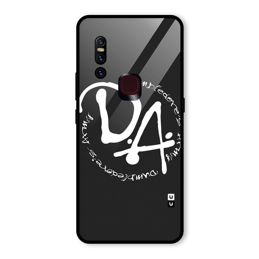 Army Strong Glass Back Case for Vivo V15