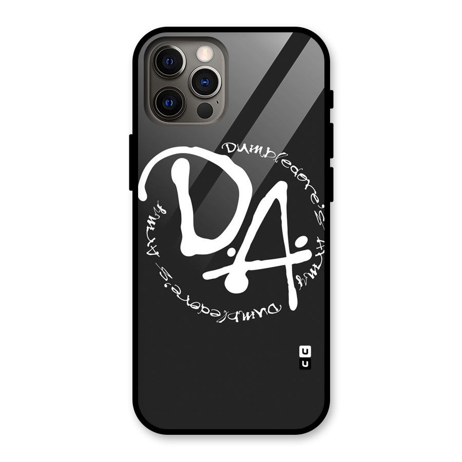 Army Strong Glass Back Case for iPhone 12 Pro