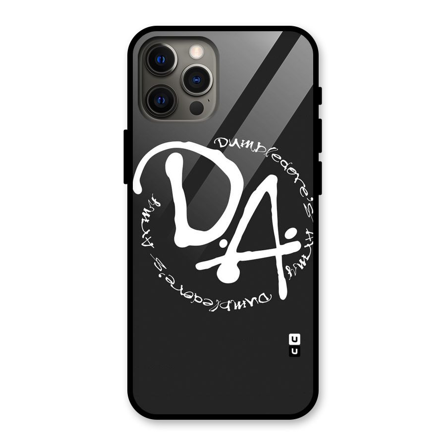 Army Strong Glass Back Case for iPhone 12 Pro Max