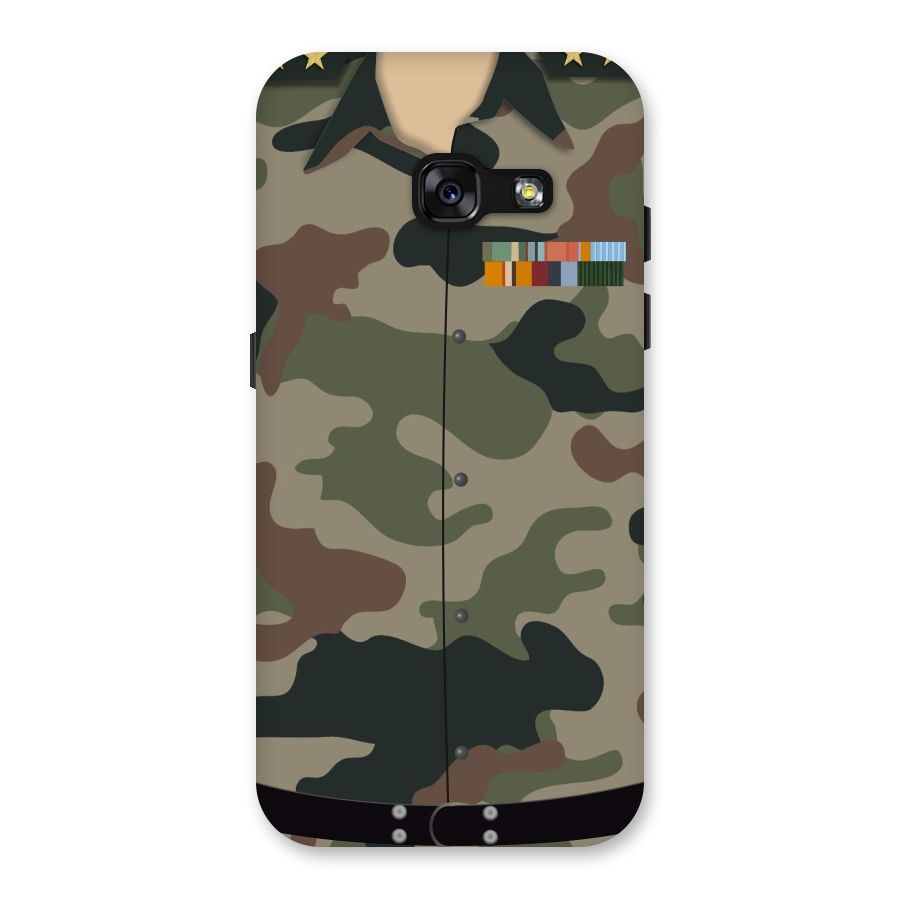 Army Uniform Back Case for Galaxy A3 (2017)