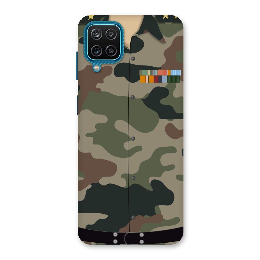 Army Uniform Back Case for Galaxy F12