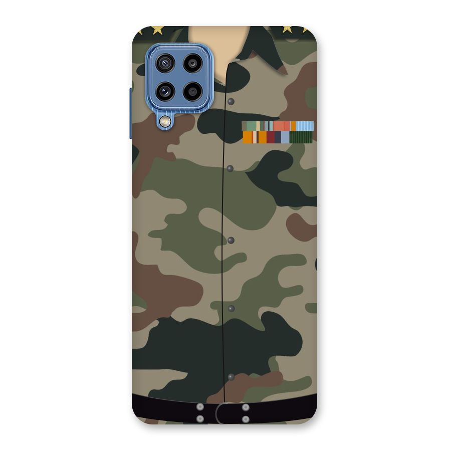 Army Uniform Back Case for Galaxy M32
