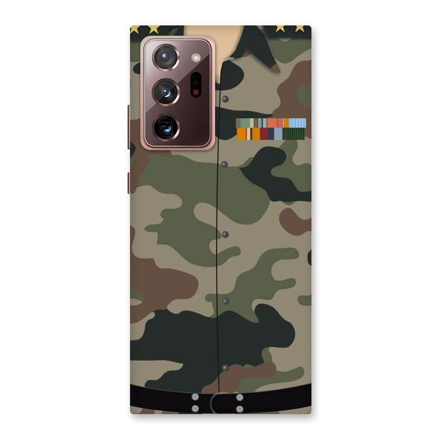 Army Uniform Back Case for Galaxy Note 20 Ultra