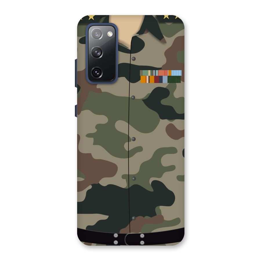 Army Uniform Back Case for Galaxy S20 FE