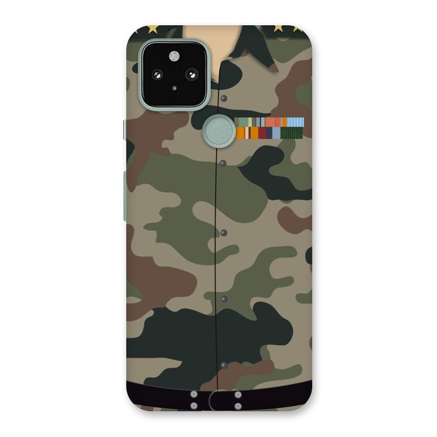 Army Uniform Back Case for Google Pixel 5