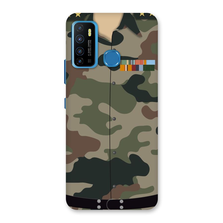 Army Uniform Back Case for Infinix Hot 9