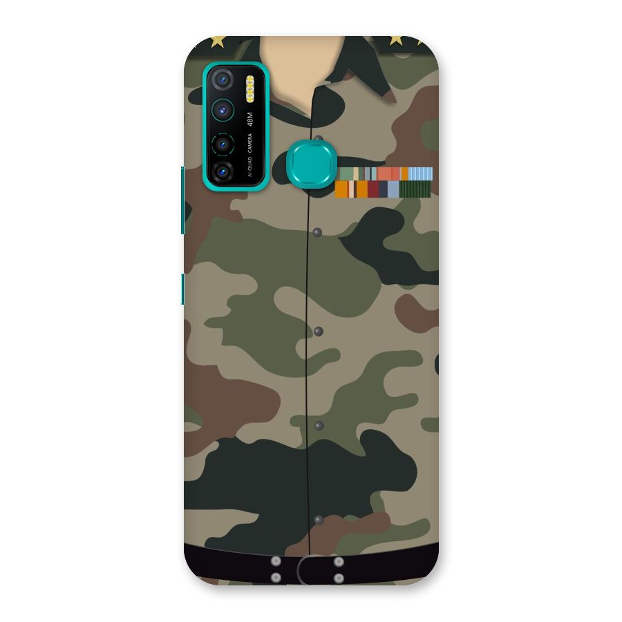 Army Uniform Back Case for Infinix Hot 9 Pro