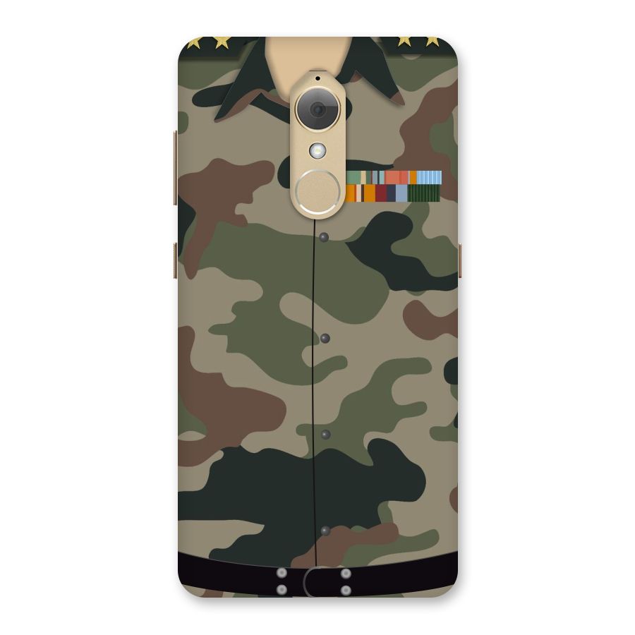 Army Uniform Back Case for Lenovo K8