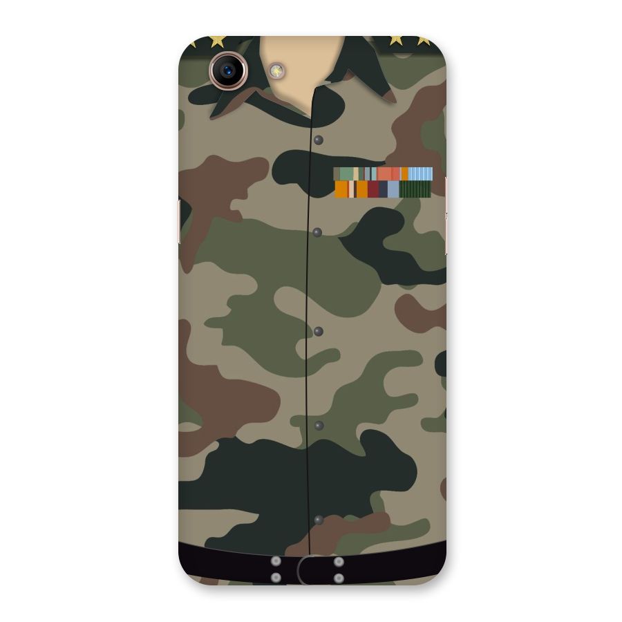 Army Uniform Back Case for Oppo A83