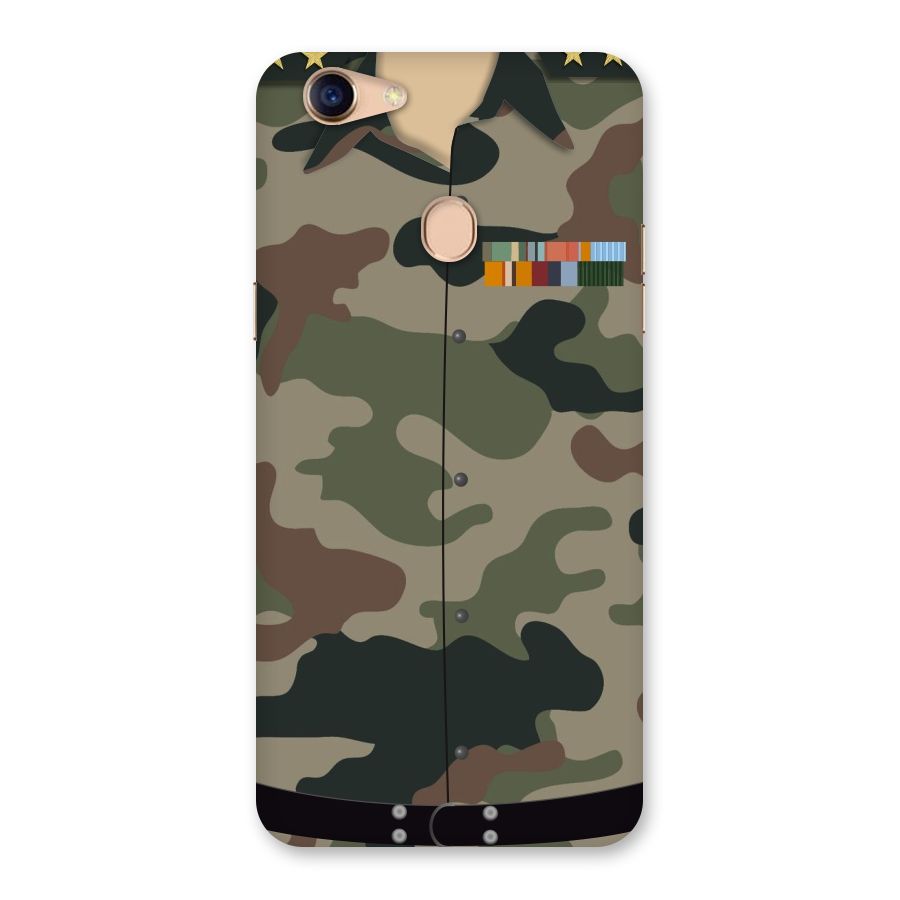 Army Uniform Back Case for Oppo F5 Youth