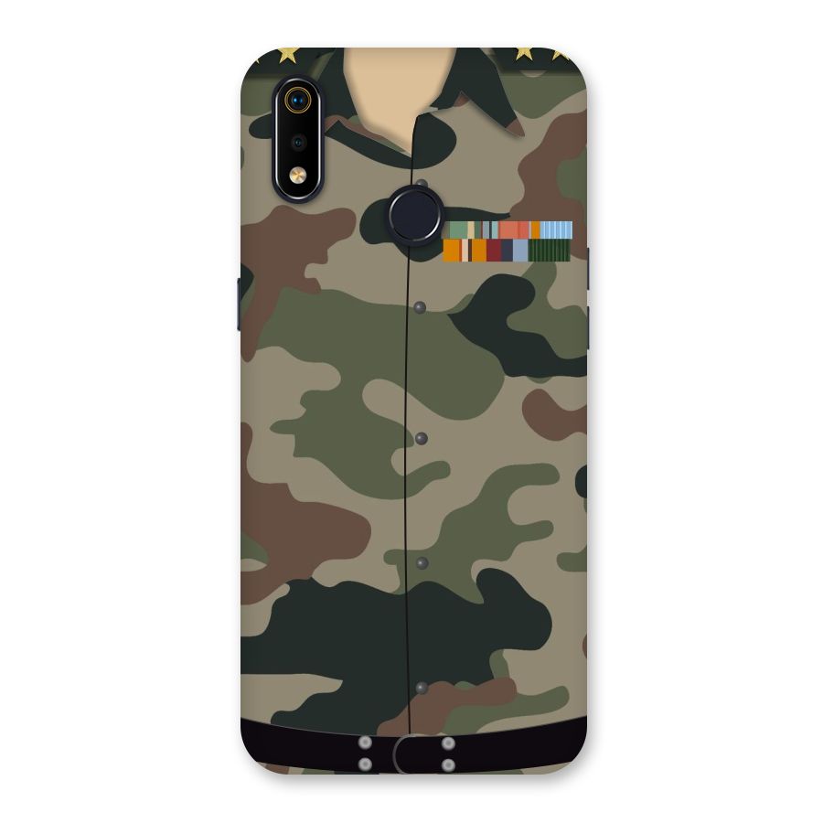 Army Uniform Back Case for Realme 3i