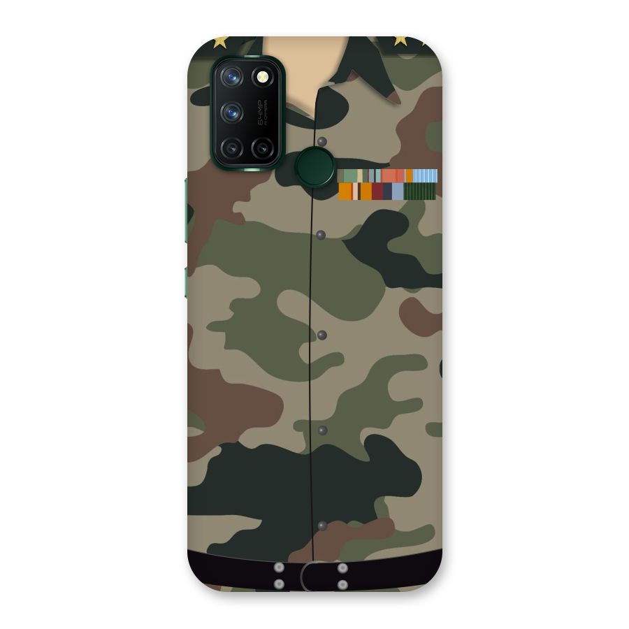Army Uniform Back Case for Realme 7i