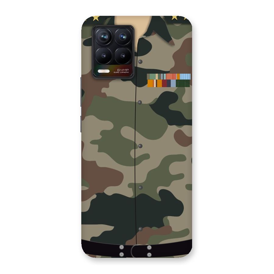 Army Uniform Back Case for Realme 8