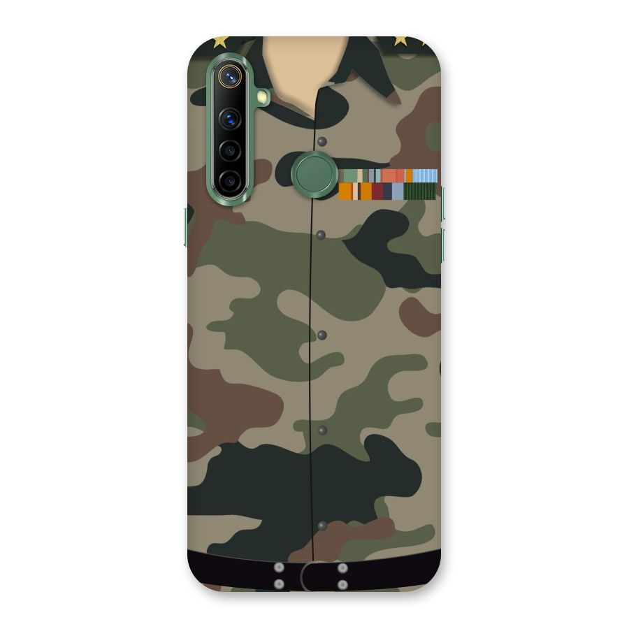 Army Uniform Back Case for Realme Narzo 10