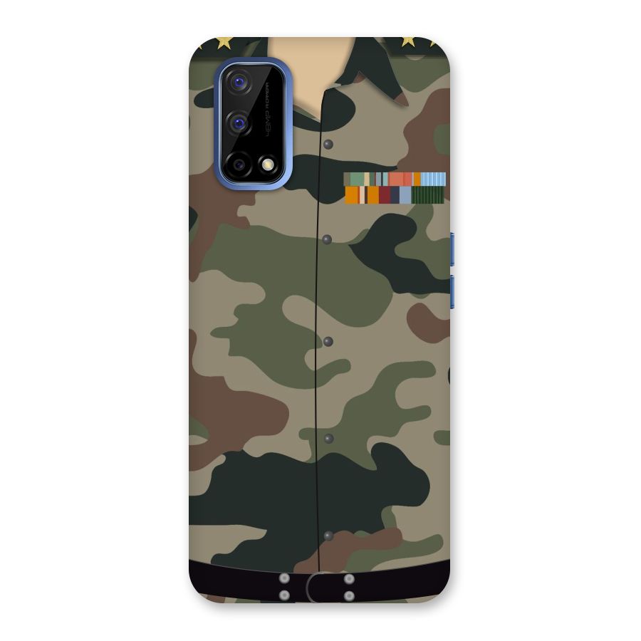 Army Uniform Back Case for Realme Narzo 30 Pro