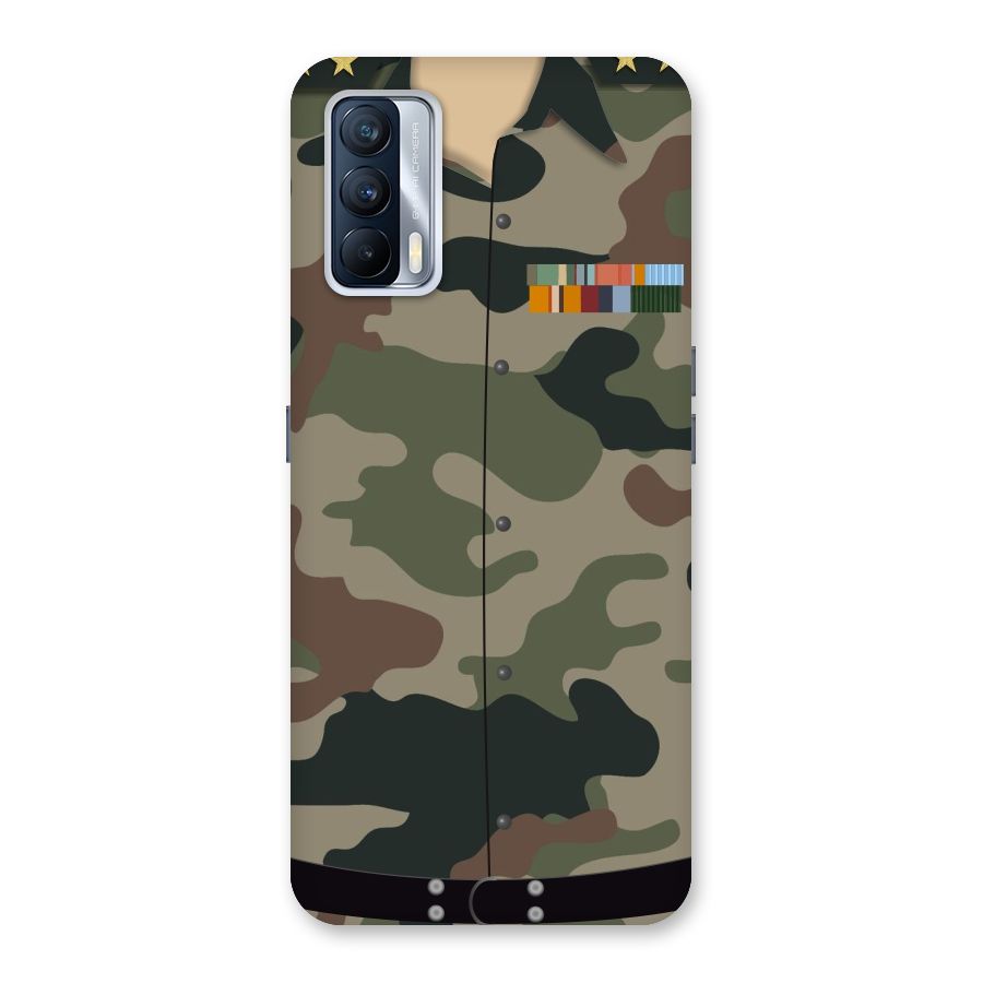 Army Uniform Back Case for Realme X7