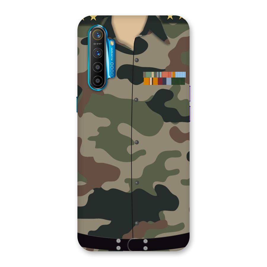 Army Uniform Back Case for Realme XT