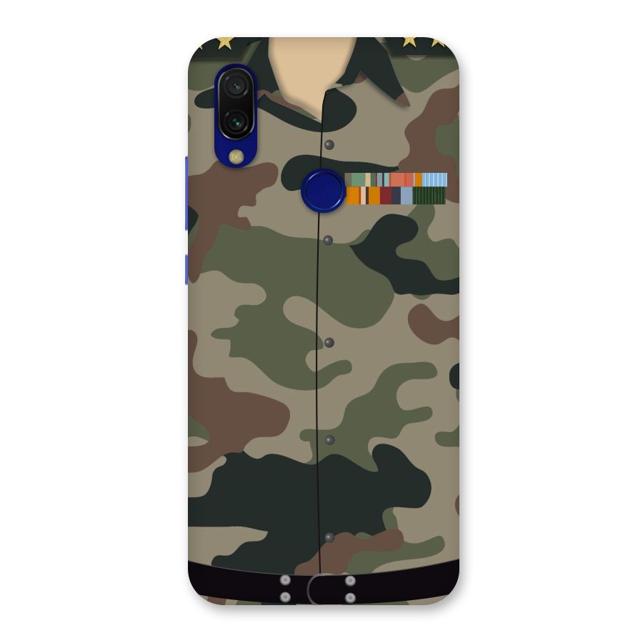 Army Uniform Back Case for Redmi 7