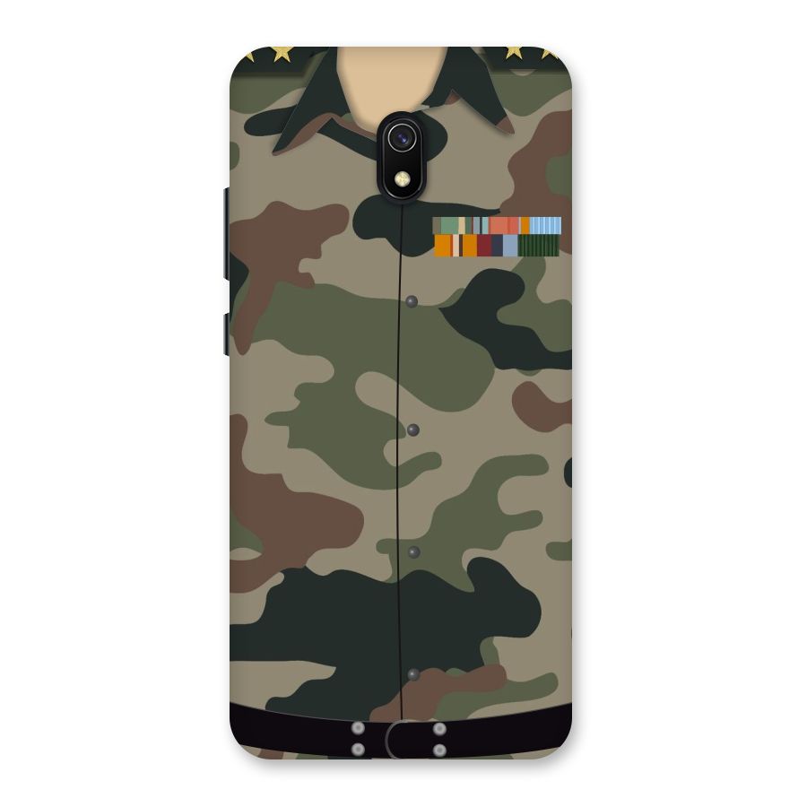 Army Uniform Back Case for Redmi 8A