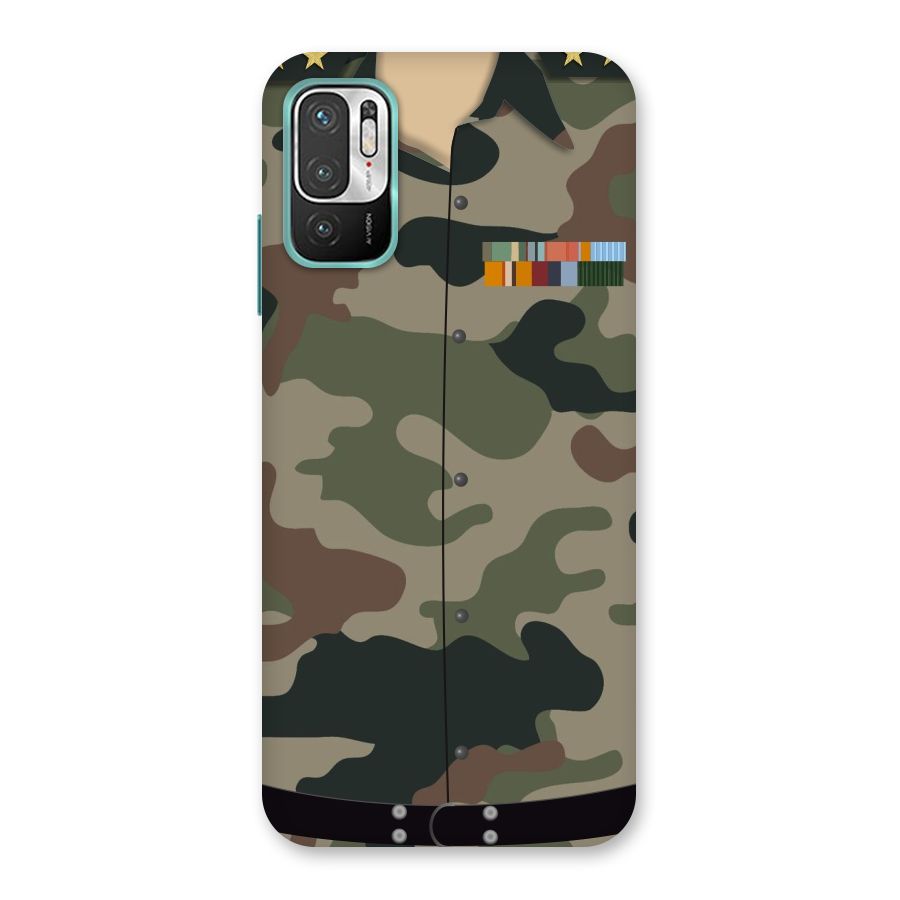 Army Uniform Back Case for Redmi Note 10T 5G