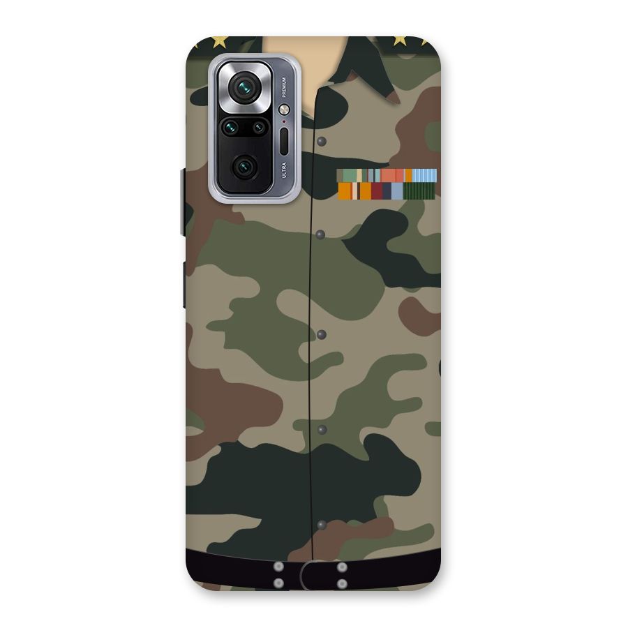 Army Uniform Back Case for Redmi Note 10 Pro
