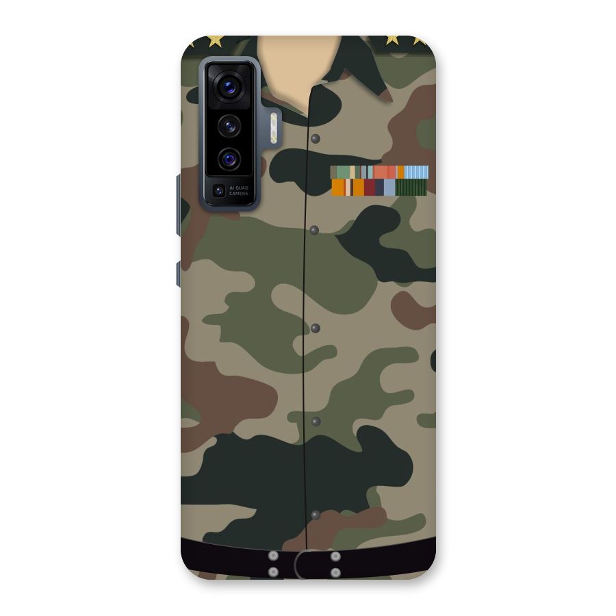 Army Uniform Back Case for Vivo X50