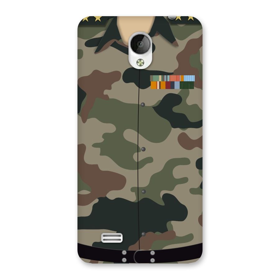 Army Uniform Back Case for Vivo Y21