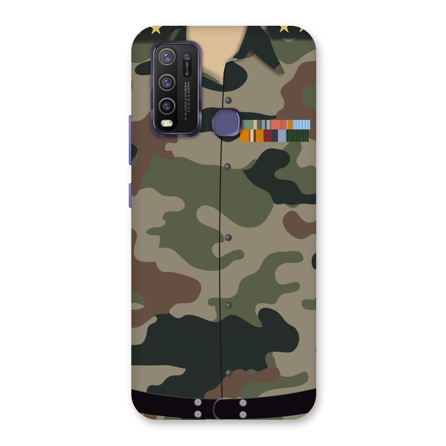 Army Uniform Back Case for Vivo Y50