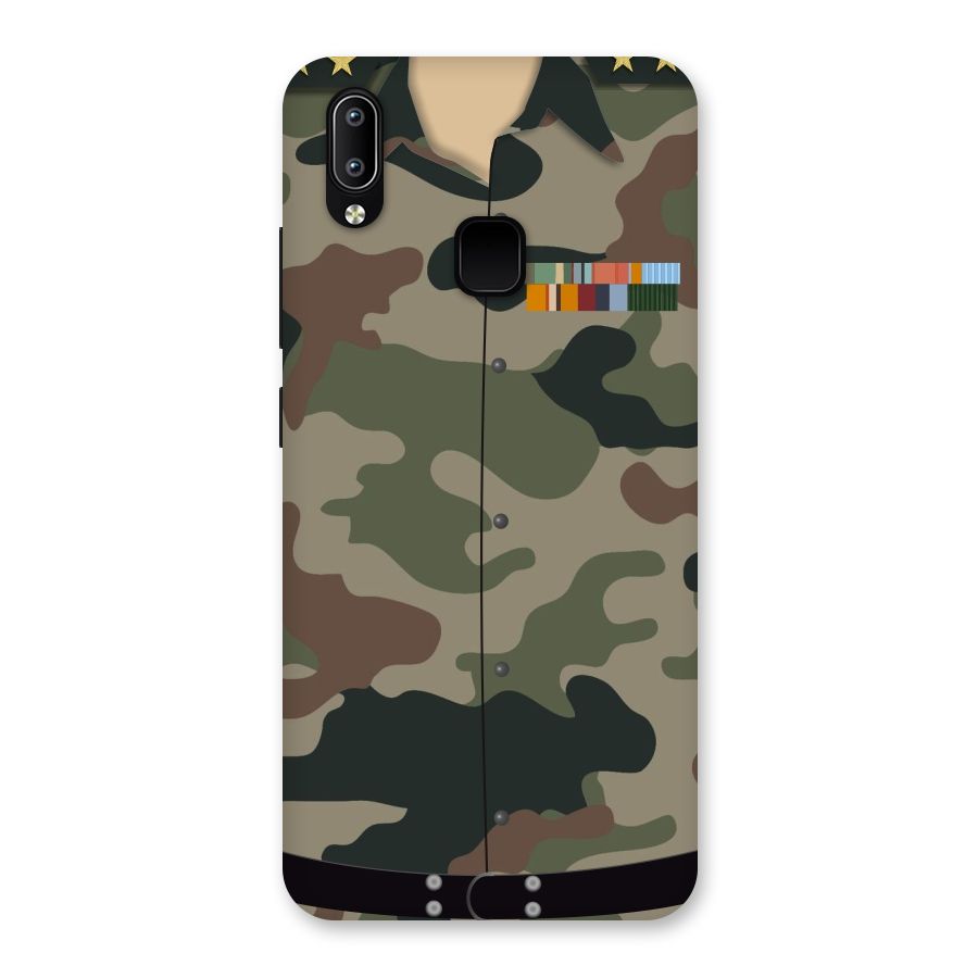 Army Uniform Back Case for Vivo Y93