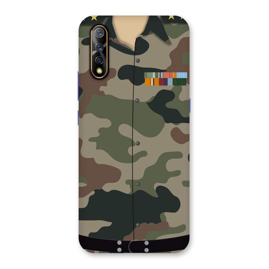 Army Uniform Back Case for Vivo Z1x
