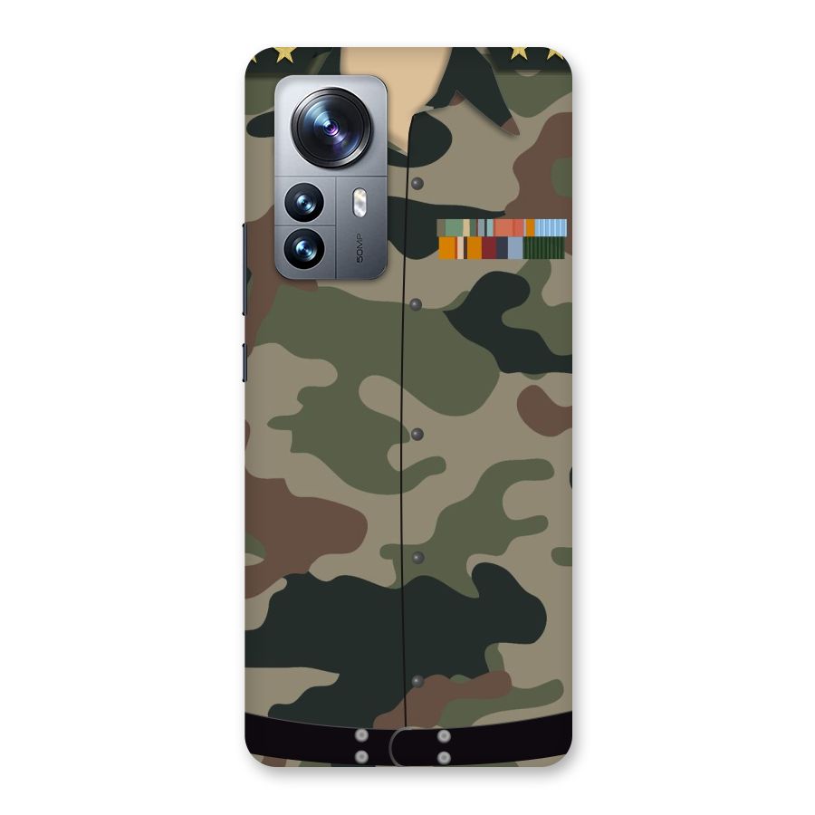 Army Uniform Back Case for Xiaomi 12 Pro
